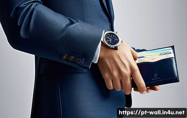 듀퐁 가죽 지갑의 품질과 스타일 관련 이미지 2