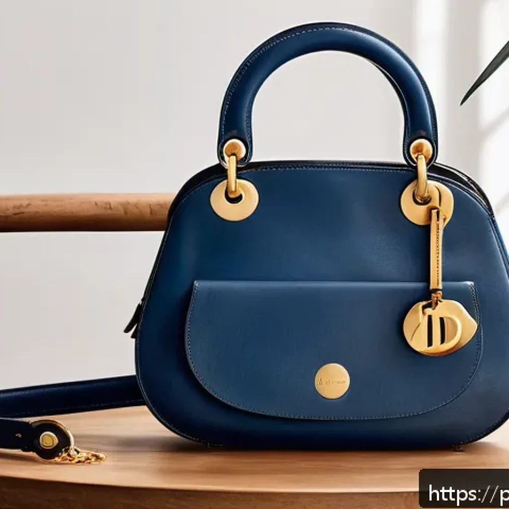 디올 새들 지갑과 미니 지갑 추천 - A stylish Dior Saddle handbag scene featuring a medium-sized, rounded vintage-inspired leather purse...